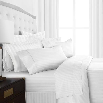 Comfortabele polyester geborstelde hotel beddengoed en deken set op maat