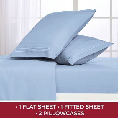 Solid Pattern Luxury 1800 beddengoed kussenschalen extra zachte koelbedden